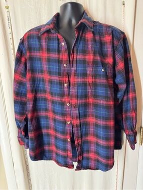 Vintage Louis Philippe Men's Flannel